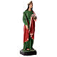 St Lucy statue in colored fiberglass with glass eyes s4