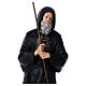 St Francis of Paola statue 90 cm colored fiberglass glass eyes s2