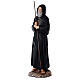 St Francis of Paola statue 90 cm colored fiberglass glass eyes s3