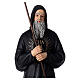 Francis of Paola statue 140 cm colored fiberglass glass eyes s2