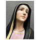 Estatua Virgen Dolorosa 110 cm detalles oro fibra de vidrio pintada s8