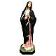 Statua Madonna Addolorata 110 cm dettagli oro vetroresina dipinta s1