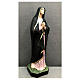 Statue of Our Lady of Sorrows 110 cm gold detailing painted fiberglass s5