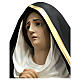 Estatua Virgen Dolorosa lágrimas 160 cm fibra de vidrio pintada s2