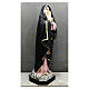 Estatua Virgen Dolorosa lágrimas 160 cm fibra de vidrio pintada s5