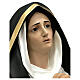 Estatua Virgen Dolorosa lágrimas 160 cm fibra de vidrio pintada s6
