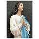 Estatua Virgen María del Murillo fibra de vidrio pintada 105 cm s7