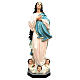 Virgen María del Murillo ángeles 130 cm estatua fibra de vidrio pintada s1