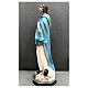 Virgen María del Murillo ángeles 130 cm estatua fibra de vidrio pintada s10