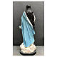 Virgen María del Murillo ángeles 130 cm estatua fibra de vidrio pintada s13
