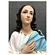 Assomption de Murillo avec anges 130 cm statue fibre de verre peinte s2