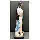 Estatua Virgen María del Murillo angelitos 155 cm fibra de vidrio pintada s6