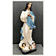 Statua Madonna Assunta Murillo angioletti 155 cm vetroresina dipinta s4