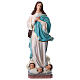 Statua Madonna Assunta Murillo angioletti 155 cm vetroresina dipinta s1