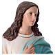 Statue of Our Lady of Assumption Murillo angels 155 cm painted fiberglass s3