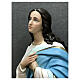 Statue Vierge de Murillo fibre de verre peinte 180 cm s4