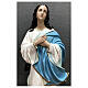 Statue Vierge de Murillo fibre de verre peinte 180 cm s11