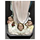 Statue Vierge de Murillo fibre de verre peinte 180 cm s13
