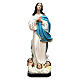 Assumption of Mary statue Murillo in painted fiberglass 180 cm s1