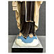 Estatua Virgen del Carmen fibra de vidrio pintada 80 cm s8