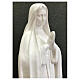 Estatua Virgen de Fátima 180 cm fibra de vidrio blanca exterior s6