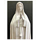 Statue Notre-Dame de Fatima 180 cm fibre de verre blanche extérieur s4