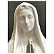 Our Lady of Fatima statue 180 cm white fiberglass FOR OUTDOORS s2