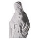 Statue Vierge à l'Enfant 145 cm blanche extérieur s4