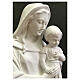Figura Matka Boża Dzieciątko 145 cm biała na zewnątrz s2