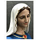 Statue Vierge à l'Enfant 170 cm fibre de verre peinte s6