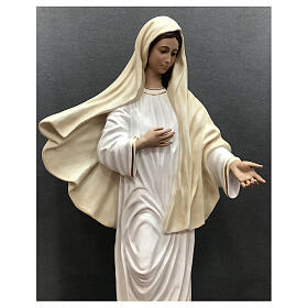 Estatua Virgen Medjugorje 170 cm fibra de vidrio pintada