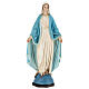 Statue of Our Lady of Miracles on world 70 cm painted fibreglass s1