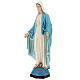 Statue of Our Lady of Miracles on world 70 cm painted fibreglass s4