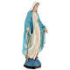 Statue of Our Lady of Miracles on world 70 cm painted fibreglass s6
