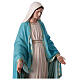 Blessed Mary statue stepping on snake 85 cm painted fiberglass s8