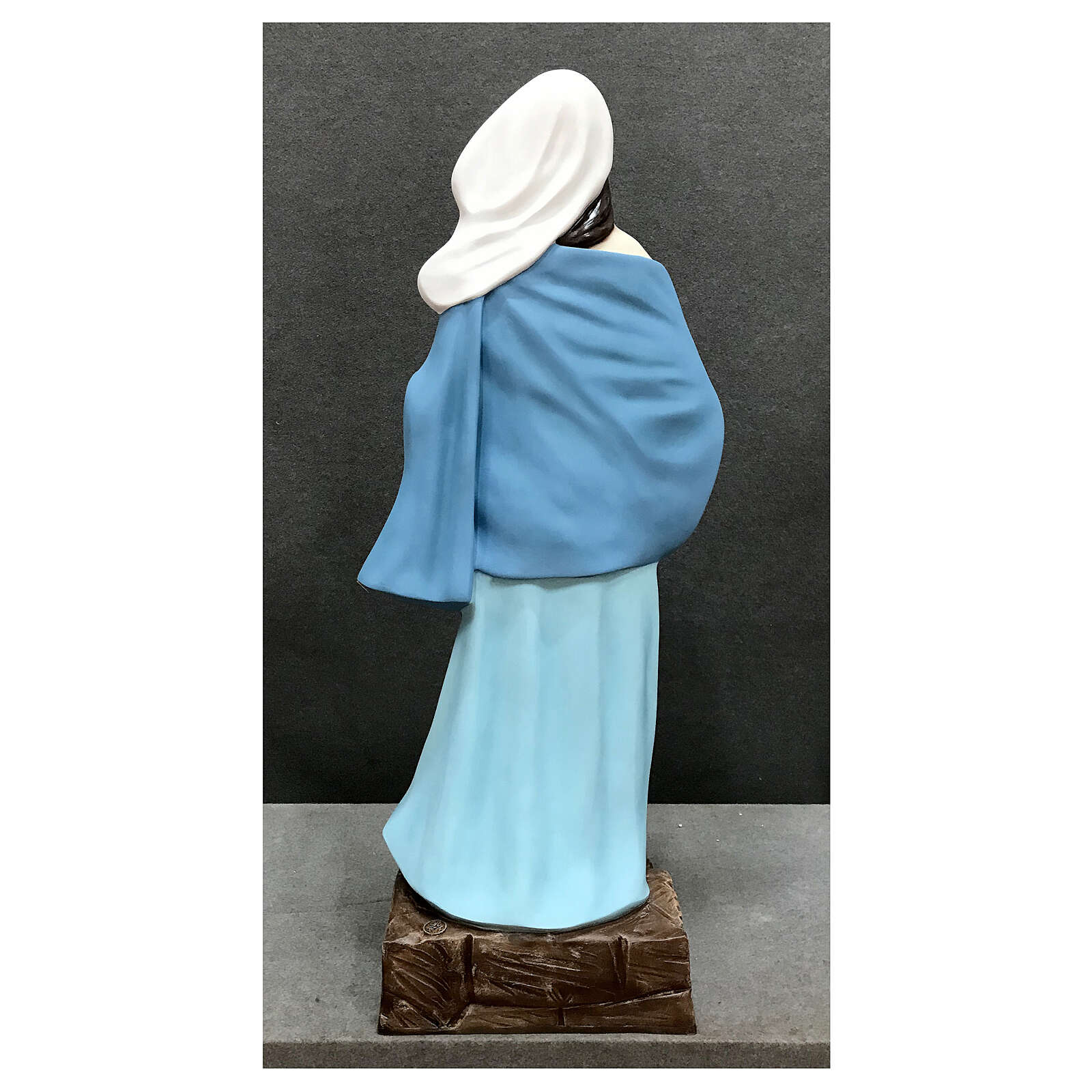 Statue of Our Lady of Nazareth painted fibreglass 110 cm online sales