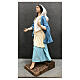 Estatua Virgen de Nazaret fibra de vidrio pintada 110 cm s3