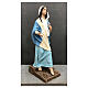 Estatua Virgen de Nazaret fibra de vidrio pintada 110 cm s5