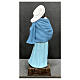 Statua Madonna di Nazareth vetroresina dipinta 110 cm s9