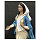 Statue of Mary of Nazareth painted fiberglass 110 cm s4