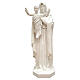 Estatua Reina de los Apóstoles 100 cm blanco fibra de vidrio s1