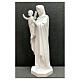 Statue Reine des Apôtres 100% fibre de verre blanche s5