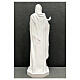 Statua Regina degli Apostoli 100 cm bianco vetroresina s7