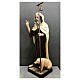 Statue of St. Anthony Abbot light coat 160 cm painted fibreglass s3