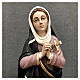 Estatua Virgen Dolorosa niña 80 cm fibra de vidrio pintada s6