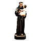 Statue of St Anthony Child hugging painted fiberglass 160 cm s1