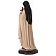 Statua Santa Teresa crocefisso rose 130 cm vetroresina dipinta s6