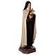 Statua Santa Teresa Lisieux rose 150 cm vetroresina dipinta s7
