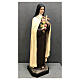 St Therese statue roses 150 cm painted fiberglass s7