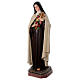 St Therese statue roses 150 cm painted fiberglass s3